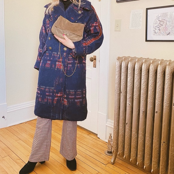 NWT Free People Punk Dreams Overcoat / Plaid - Picture 7 of 9